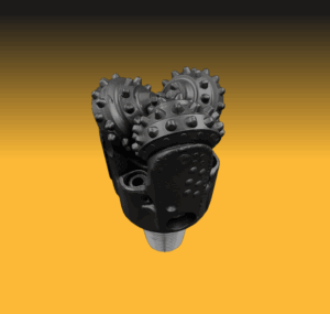 Diagram showing the four-part Tricone IADC Code structure used for selecting HDD drill bits